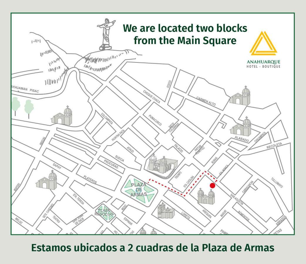 Anahuarque Hotel Boutique Cuzco Zewnętrze zdjęcie